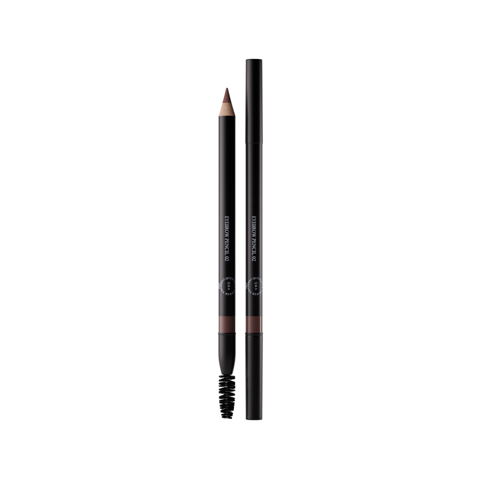 قلم حواجب بفرشاة  بني وسط Q&A PRO NO.02