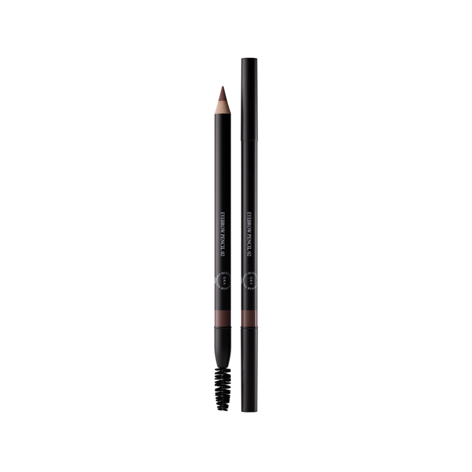 قلم حواجب بفرشاة  بني وسط Q&A PRO NO.02